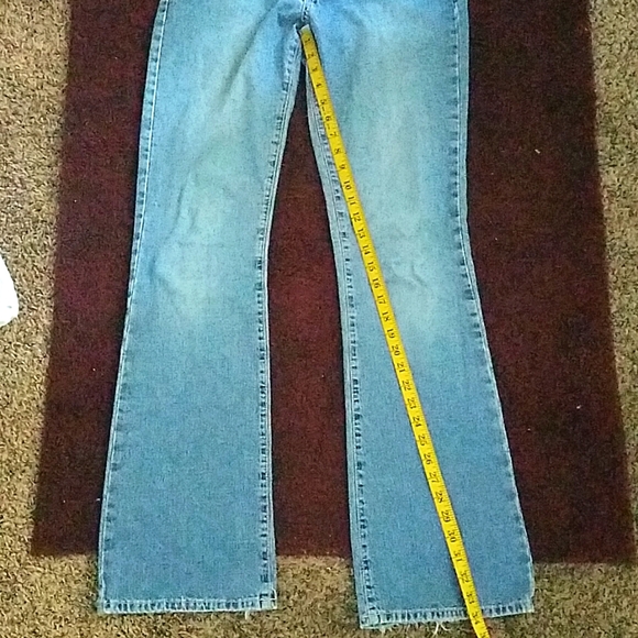 Women's Lucky Brand Vintage , Size4/27, Peanut Pant, Lower Rise Flare Long - Picture 9 of 12